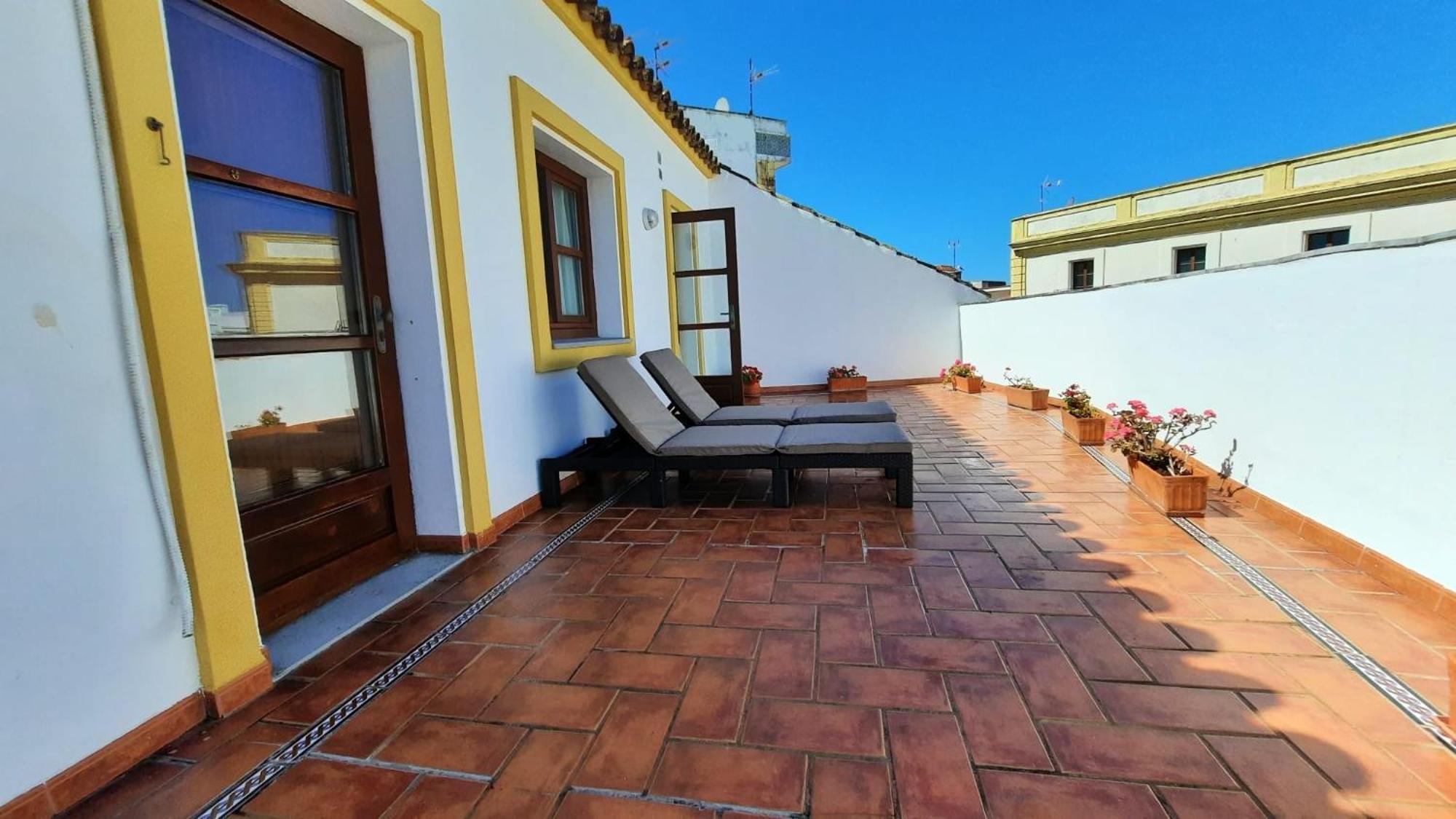 Apartamentos Trujillo Tarifa Eksteriør bilde